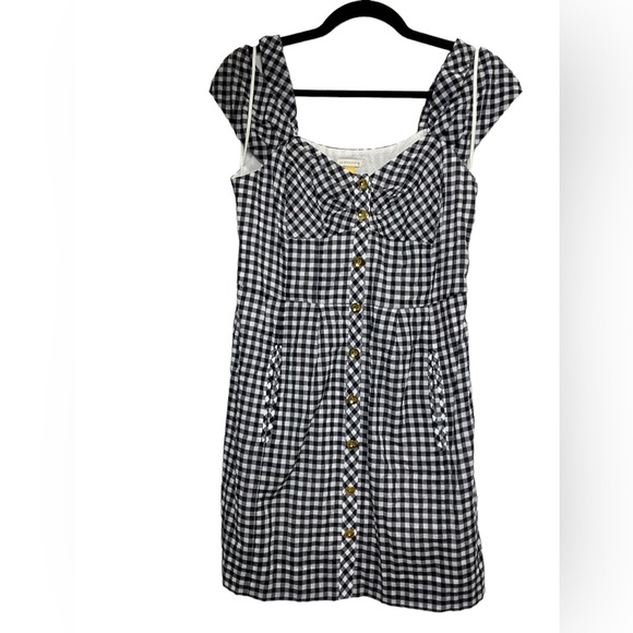 Anthropologie Dresses & Skirts - Size 4 excellent condition Leifsdottir dress from Anthropologie. Gingham